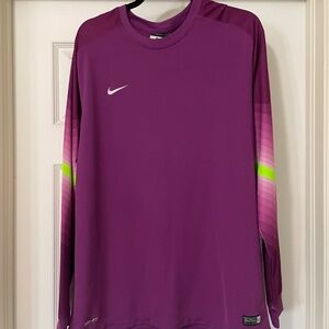 Nike Women's Purple and Pink Shirt Size XL super good condition